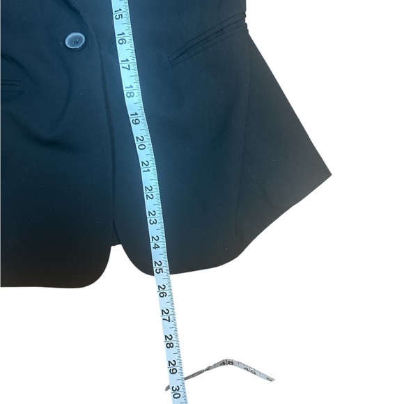 Everlane One Button Blazer Women’s Black Tailored Work Jacket Size 4 - Picture 6 of 8